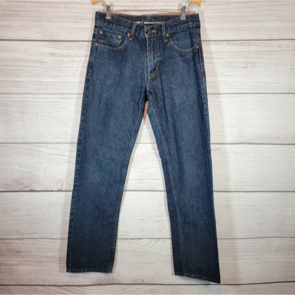 Old Navy Regular Fit Straight Leg Jeans Men's Blue Size 30x32 - Picture 1 of 4